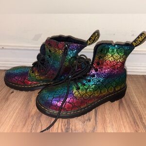 Dr. Martens 1460 Pascal Black Boots kids size 5